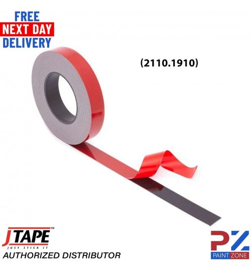 J Tape Double Sided Acrylic Adhesive Tape 19mm x 10m (2110.1910)